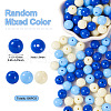 Opaque Acrylic Beads OACR-TAC0014-06G-4