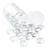 Transparent Glass Cabochons GGLA-CD0001-04-1