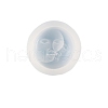 DIY Human Face Shape Sun Moon Eclipse Candle Silicone Molds PW-WG76860-01-4
