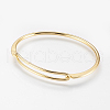 Brass Bangles X-BJEW-K153-02G-1