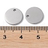 Non-Tarnish 304 Stainless Steel Charms STAS-Q308-09F-P-3