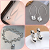 Beebeecraft 3Pcs 925 Sterling Silver Pendants STER-BBC0007-91-6