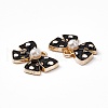 Alloy Enamel Pendants PALLOY-P287-05LG-03-3