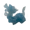 Natural Aquamarine Dragon Display Decorations WG87302-07-2