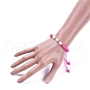 Adjustable Nylon Thread Braided Bead Bracelets BJEW-JB05124-5