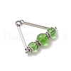 Transparent Glass Pendants PALLOY-JF03578-4