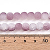 Crackle Glass Beads Strands GLAA-N009-8mm-05-4