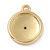 Brass Micro Pave Cubic Zirconia Charms ZIRC-I054-13G-01-3
