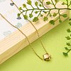 304 Stainless Steel Pendant Necklaces NJEW-JN03119-03-5