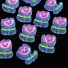 Transparent Acrylic Beads X-MACR-S374-03B-04-1