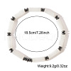 Natural White Jade Beads Stretch Bracelets for Men Women ZJ2893-1-3