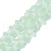 Imitation Jade Glass Beads Strands EGLA-L045-I-A03-1