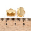 304 Stainless Steel Ribbon Crimp Ends STAS-E471-05J-G-3