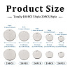 Kissitty 100Pcs 5 Style 304 Stainless Steel Charms STAS-KS0004-04-5