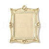 Brass Pendant Cabochon Settings KK-V005-01G-04-1