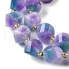 Natural Quartz Dyed Beads Strands G-U023-A02-16-4