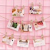 100Pcs Christmas Unfinished Wooden Ornaments WOCR-CJ0001-02-7