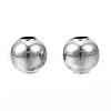 Round 304 Stainless Steel Beads STAS-TAC0004-4mm-P-2