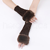 Polyacrylonitrile Fiber Yarn Knitting Fingerless Gloves COHT-PW0001-15E-3