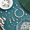  4 Strands 4 Styles Natural Flower Amazonite Beads Strands G-NB0005-22-4
