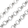 Rack Plating Brass Hexagon Link Chains CHC-G023-04P-1
