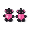 Spray Painted Alloy Pendants PALLOY-K001-41-2