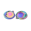 Ion Plating(IP) 304 Stainless Steel Pendants STAS-C066-09M-3