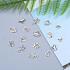 60Pcs 6 Style Tibetan Style Alloy Pendants TIBEP-CJ0001-19-7