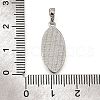 Brass Shell Pendants KK-D328-01P-D-3