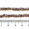 Electroplate Glass Beads Strands EGLA-C005-03I-4