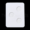 3-Hole Acrylic Pearl Display Board Loose Beads Paste Board ODIS-M006-01C-1