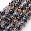 Natural Dragon Veins Agate Beads Strands X-G-D845-03-6mm-1