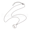 Non-Tarnish 201 Stainless Steel Pendnat Necklaces NJEW-JN04764-02-2