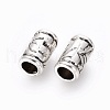 Antique Silver Tibetan Style Alloy European Beads X-LF0276Y-2