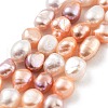 Natural Cultured Freshwater Pearl Beads Strands PEAR-P062-28H-2