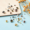 Brass Crimp Beads Covers KK-TA0007-81-5