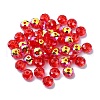 AB Color Plated Glass Beads EGLA-P059-03A-AB01-1