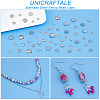 Unicraftale 300Pcs 10 Styles 304 & 201 Stainless Steel Fancy Bead Caps STAS-UN0042-71-5