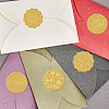 Self Adhesive Gold Foil Embossed Stickers DIY-WH0211-048-7