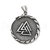 304 Stainless Steel Manual Polishing Pendants STAS-G274-18AS-1