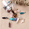 Natural & Synthetic Mixed Gemstone Pendants G-TA0001-21-15