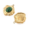 Synthetic Malachite Pendants STAS-P380-15G-03-2