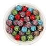 Pave Disco Ball Beads RB-Q195-14mm-M-5
