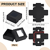Square Kraft Paper Storage Gift Boxes CON-WH0095-100A-02-2