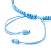 2Pcs Handmade Glass Seed Beaded Braided Bead Bracelets for Women BJEW-JB11948-5