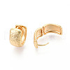Brass Hoop Earrings EJEW-N061-03G-3
