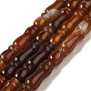 Natural Red Agate Beads Strands G-NH0017-A02-01-1