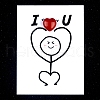 Natural Red Jasper Heart Display Decorations PW-WG5A099-04-1