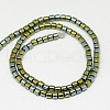 Electroplate Non-magnetic Synthetic Hematite Beads Strands G-J163-2x2mm-06-2