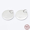 925 Sterling Silver Pendants STER-K167-006C-S-4